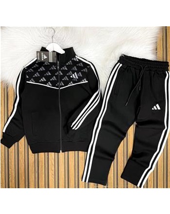 ADİDAS UNISEX SİYAH EŞOFMAN TAKIMI 