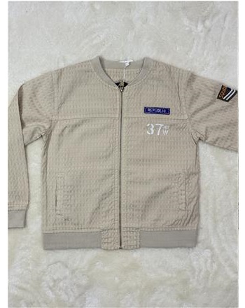 Bej mevsimlik ceket( 9/14 YAŞ ARASI)