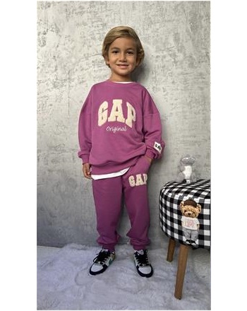 GAP NAKIŞLI MOR TAKIM(3/10 YAŞ ARASI)