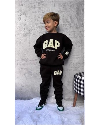 GAP UNISEX SİYAH TAKIM(3/10 yaş arası)