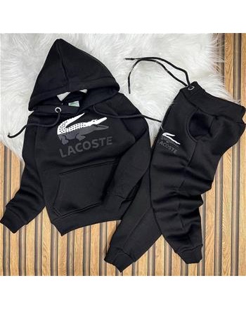 LACOSTE ŞARDONLU UNİSEX SİYAH TAKIM[AŞAĞĞIDAKİ AÇIKLAMYI OKUNUZ]