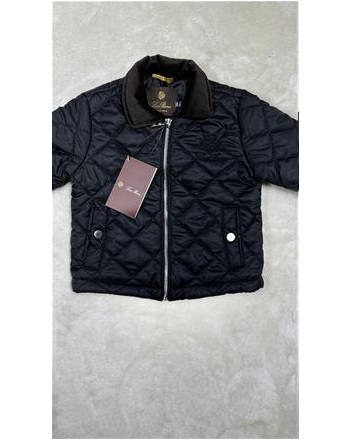 LORO PİANA DIŞI KAPİTONE SİYAH CEKET