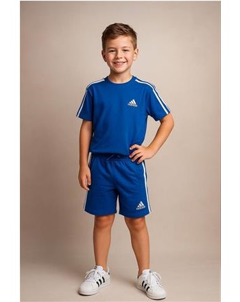 Muadil unisex 6/14 yaş mavi takım