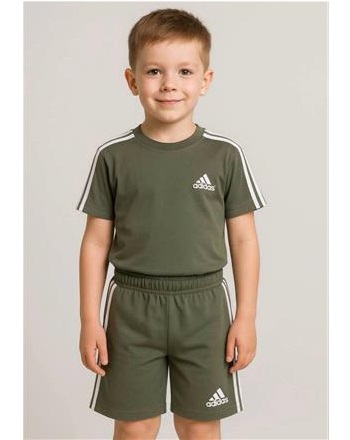 Muadil unisex haki takım