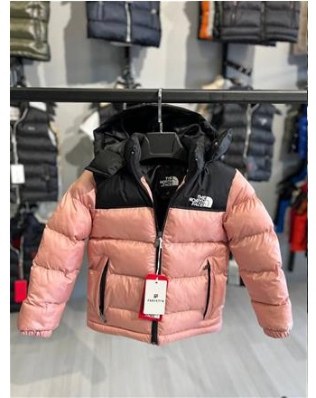NORTFACE PEMBE SU GEÇİRMEZ MONT (4/14 YAŞ ARASI)