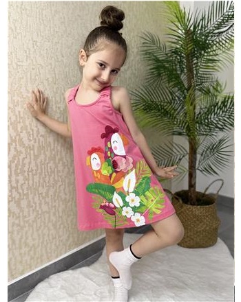 ORJİNAL MRK ASKILI PEMBE ELBİSE ( Aşağıdaki açıklamayı okuyunuz)