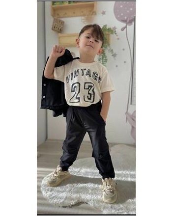 Paraşüt kumaş 3’lü takım siyah