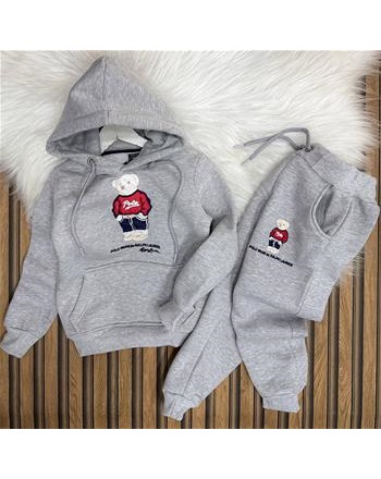 POLO RALPLAUREN NAKIŞLI GRİ ŞARDONLU TAKIM( Aşsğıdski açıklamayı mutlaka okuyunuz)