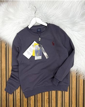 POLO RALPLAUREN TEK SWEAT ANTRASİT