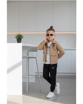 PRADA KOYU BEJ 3’LÜ TAKIM(3 Mart Salı kargoları çıkacaktır ön sipariş)