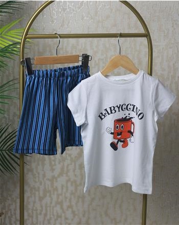 PNT Şortlu Erkek Pijama Takımı 