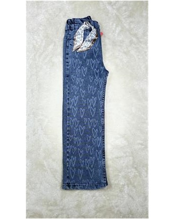 STRAİGHT KALPLİ KIZ JEAN